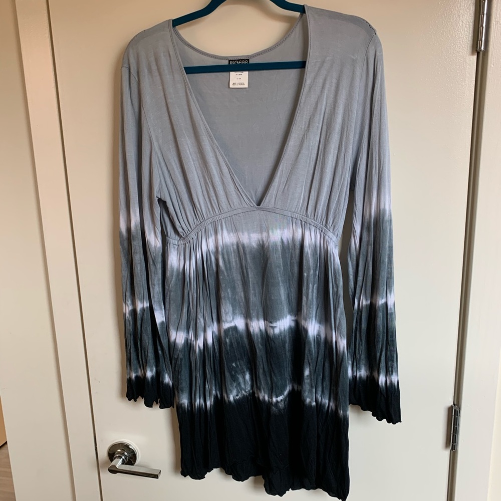 Tie dye beach cover up